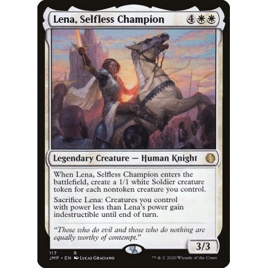 Lena, Selfless Champion