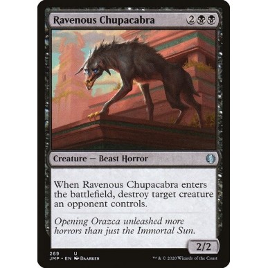 Ravenous Chupacabra