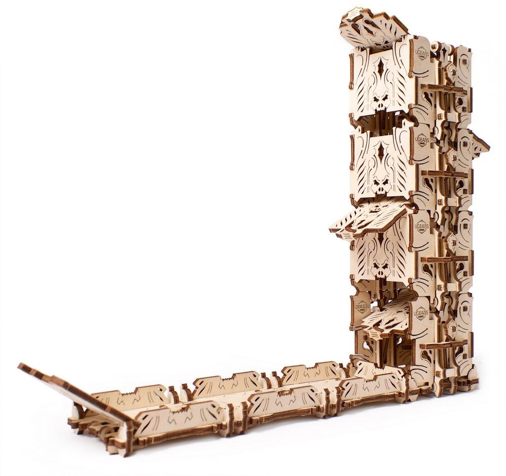 Torre Lancia Dadi Modulare di Legno - Ugears