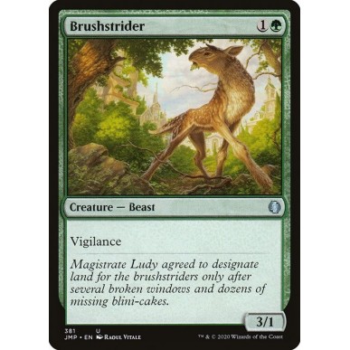Brushstrider