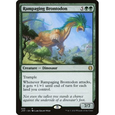 Rampaging Brontodon