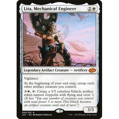 Lita, Ingegnera Meccanica