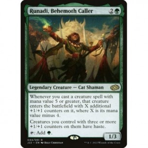 Runadi, Evocatore di Behemoth