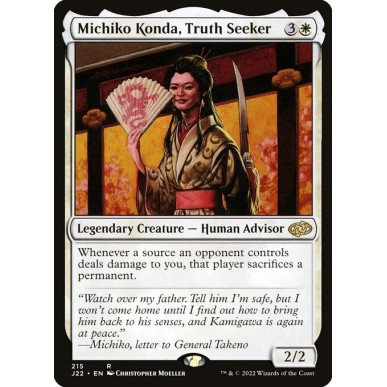 Michiko Konda, Cercaverità