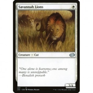 Leoni della Savana