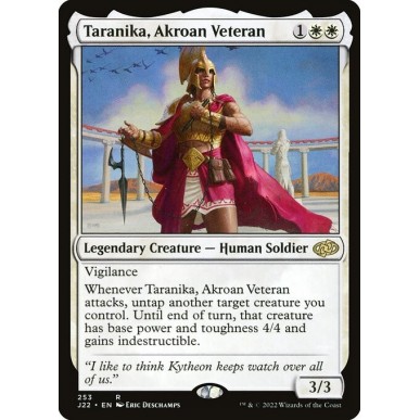 Taranika, Veterana di Akros