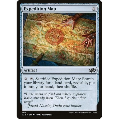 Mappa della Spedizione