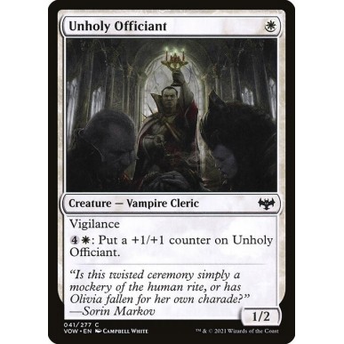 Officiante Sacrilego