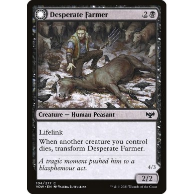 Desperate Farmer // Depraved Harvester