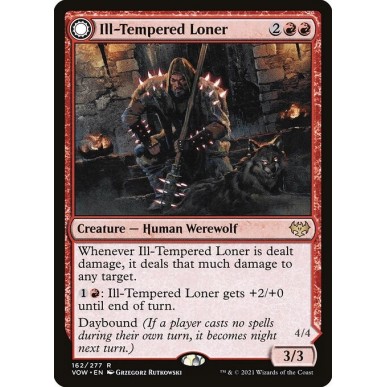 Ill-Tempered Loner // Howlpack Avenger