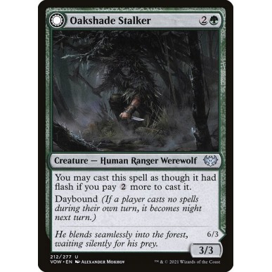 Oakshade Stalker // Moonlit Ambusher