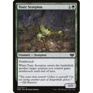 Scorpione Tossico