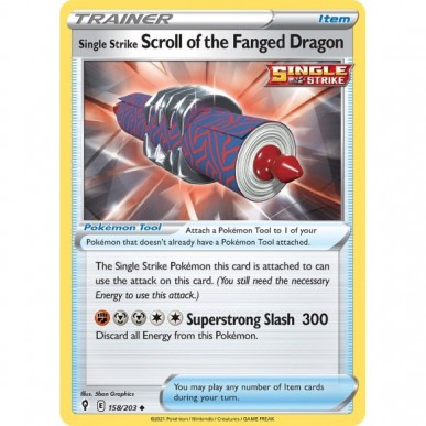 Single Strike Scroll of the Fanged...