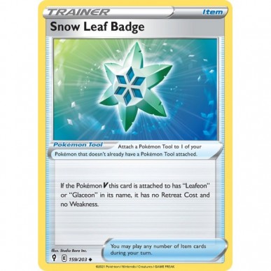 Snow Leaf Badge