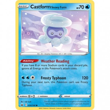 Castform Snowy Form