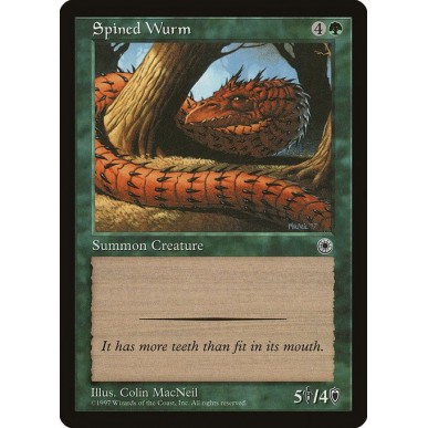 Spined Wurm
