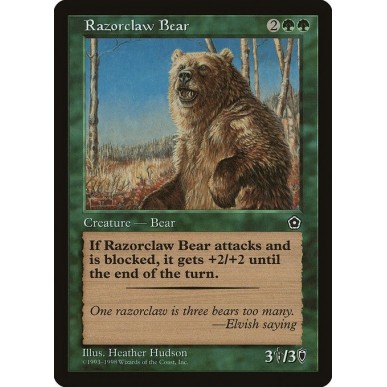 Orso Artiglio Rasoio