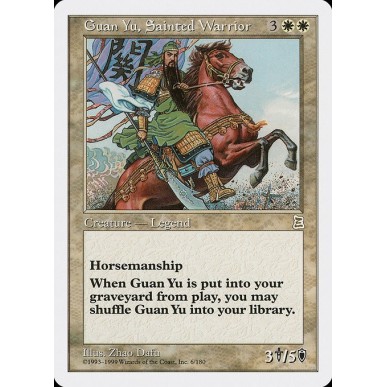 Guan Yu, Sainted Warrior