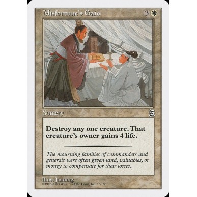 Misfortune's Gain