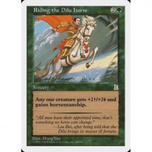 Riding the Dilu Horse