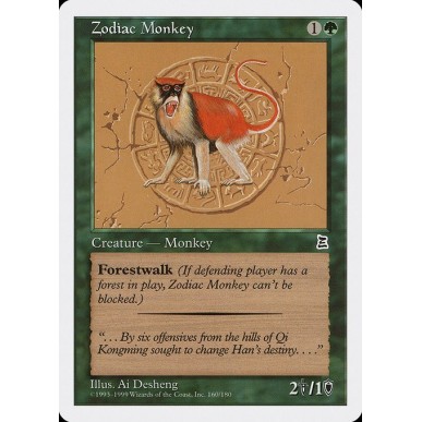 Zodiac Monkey