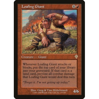 Loafing Giant