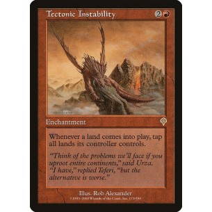Tectonic Instability