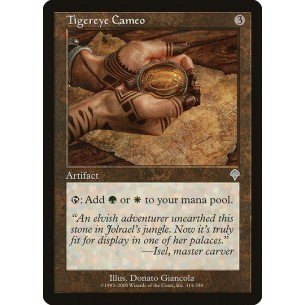 Tigereye Cameo