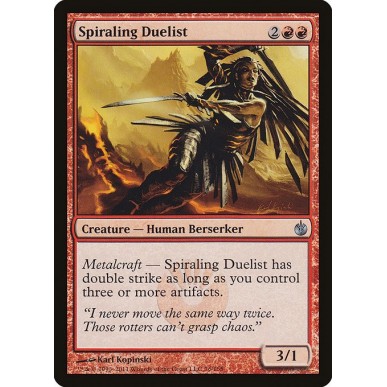 Duellante in Spirale