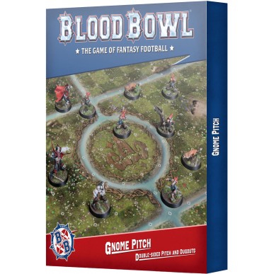 Blood Bowl - Gnome - Pitch & Dugouts...