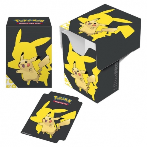 Deck Box - Full View - Pikachu v2 - Ultra Pro Deck Box
