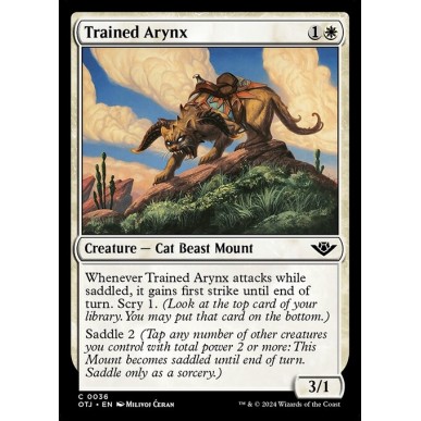 Trained Arynx