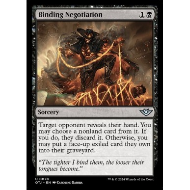 Binding Negotiation