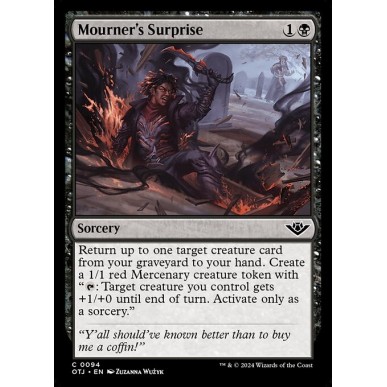 Mourner's Surprise