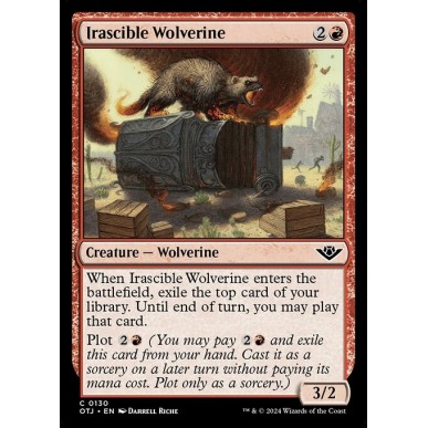 Irascible Wolverine