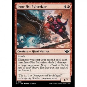 Iron-Fist Pulverizer