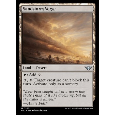 Sandstorm Verge