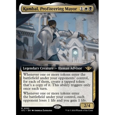 Kambal, Profiteering Mayor