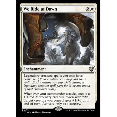 We Ride at Dawn
