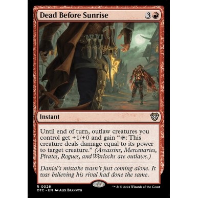Dead Before Sunrise