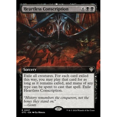 Heartless Conscription