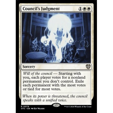 Council's Judgment