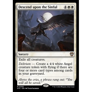 Descend upon the Sinful