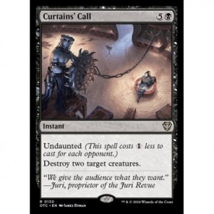 Curtains' Call
