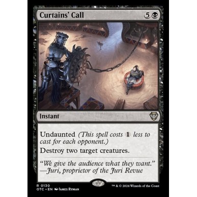 Curtains' Call