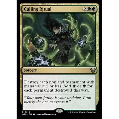Culling Ritual