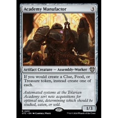 Academy Manufactor