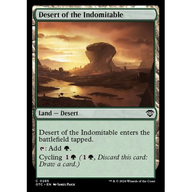 Desert of the Indomitable