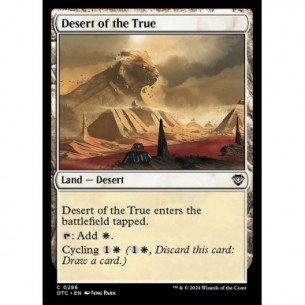 Desert of the True