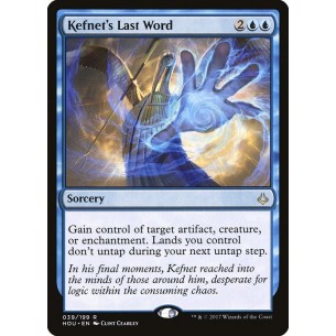 Ultima Parola di Kefnet
